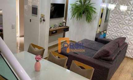 Sobrado com 2 dormitórios à venda, 64 m² por R$ 335.000,00 - Vila Brasileira - Mogi das Cruzes/SP