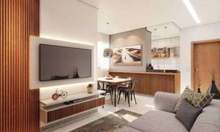 Lindo apartamento de dois quartos com suíte e duas vagas no Santa Efigênia