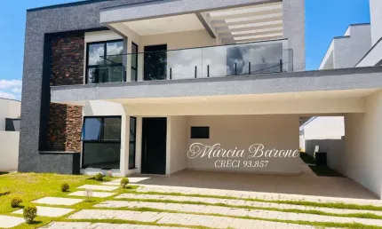 Linda casa á venda no Condomínio Figueira Garden em Atibaia !!!