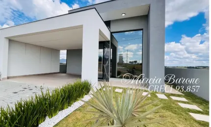Casa á venda no Condomínio  Elementum em Atibaia -SP PORTEIRA FECHADA!!!