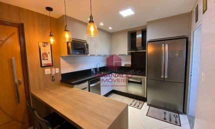 Apartamento para alugar, 77 m² por R$ 4.330,00/mês - Novo Centro - Maringá/PR