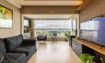Apartamento 3 quartos no parque campolim  no último andar, vista privilegiada e permanente