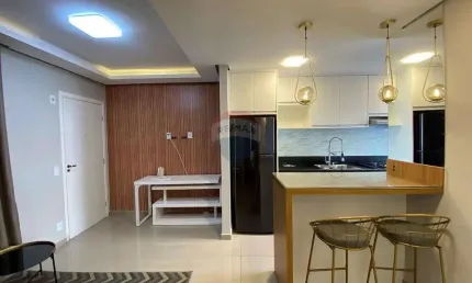 Apartamento mobiliado para locação, 2 quartos – Lar Londres