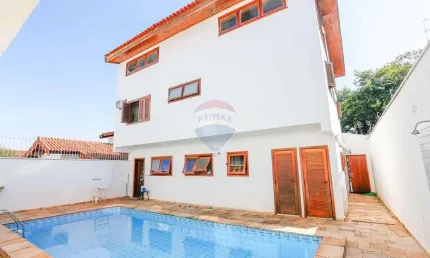 Sobrado à venda na pista de caminhada de sorocaba.  parque campolim  480m², piscina e 5 quartos, 04 suítes, parque campolim - sorocaba
