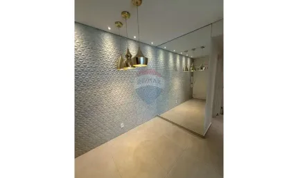 Apartamento semi  mobiliado com 80 m², localizado no condomínio residencial raízes campolim, parque campolim, sorocaba/sp