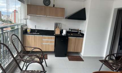 Apartamento no The Address com área de 108 m², 3 dormitórios, 3 suítes, lazer completo.