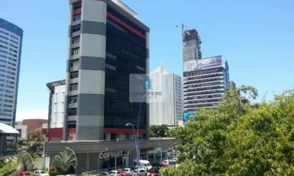 Sala comercial na tancredo neves com 100 m2, dividida em 6 ambientes, 2 banheiros e 1 vaga de garagem