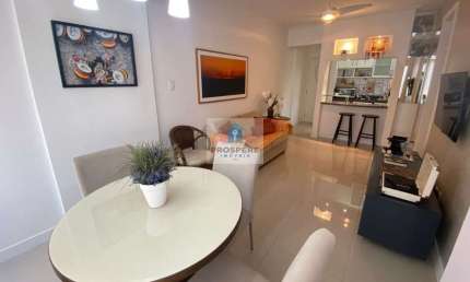 Apartamento na Barra, quarto e sala, PORTEIRA FECHADA e 1 vaga de garagem
