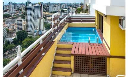 Cobertura com 3 quartos, 257.00m², à venda - GRAÇA - SALVADOR