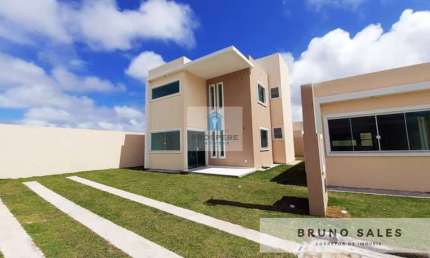 Casa duplex, 4 quartos, 3 vagas em condomínio novo, Busca Vida