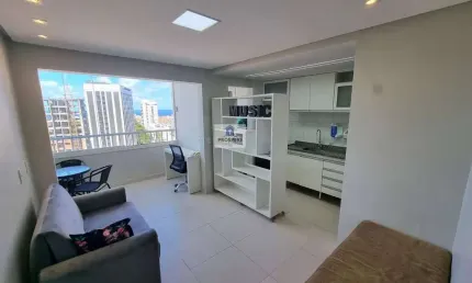Apartamento à venda em salvador, federação, com 1 quarto, 40m²