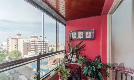 Apartamento 3 dorms e 1 vaga à venda rua lucas de oliveira, petrópolis - porto a