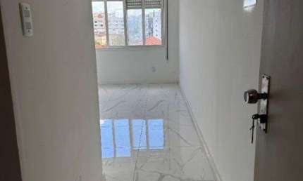 Apartamento com 54,70 m² de área privativa com dois dormitórios, sala, cozinha e