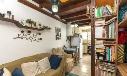 Apartamento estilo Stúdio com mezanino térreo de 1 dormitório, Partenon