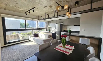 STUDIO MOBILIADO | 43M2 PRIVATIVOS | LINDO E ENSOLARADO | MENINO DEUS