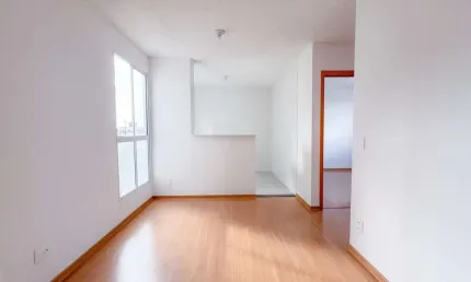 Apartamento com 02 quartos e 01 vaga escriturada, no morro santana