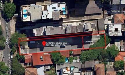 Terreno à venda na Rua Honório Silveira Dias, 920, São João, Porto Alegre