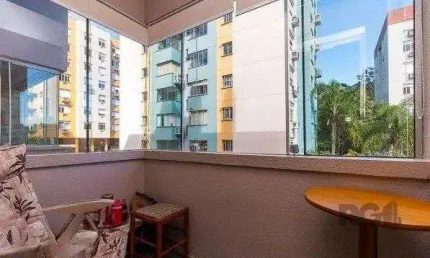 Apartamento no nonoai de 2 dormitórios vaga e infra