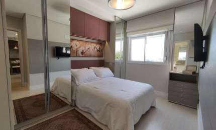Apartamento para Venda - 57.72m², 2 dormitórios, sendo 1 suites, 1 vaga - Santo