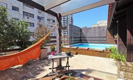 Cobertura para Venda - 230m², 3 dormitórios, sendo 2 suites, 2 vagas - Auxiliado