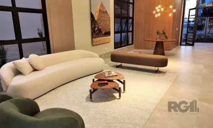 Lindo apartamento 2 dormitórios com 2 suítes, lavabo, vaga de garagem, amplo liv