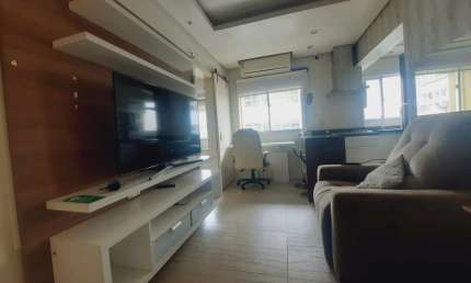 Apartamento mobiliado no Residence Suite Service em Porto Alegre, RS.