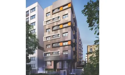 Apartamento para Venda - 56.43m², 2 dormitórios, sendo 1 suites, 1 vaga - Santan
