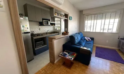 Vende-se apartamento de 1 dormitório com 43 m² e 1 vaga - floresta