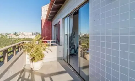 Cobertura semimobiliada 3 quartos com 2 vagas de garagem à venda