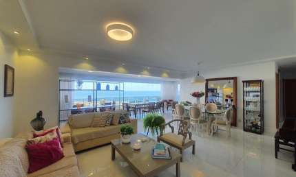 O Apartamento dos Sonhos Entre o Mar e o Parque – 165m², 3 Suítes e Varandão Gourmet!