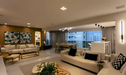 Apartamento dos Sonhos no Hemisphere 360 – Andar Alto, Nascente, Decorado e com Vista Mar