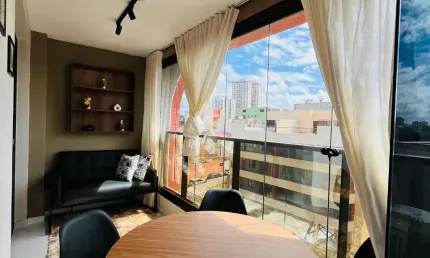 Apartamento Moderno 1 Quarto no Smart Centro de Convenções – Pronto para Morar
