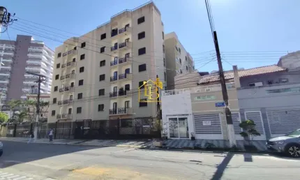 Apartamento com 1 quarto à venda na Rua José Carlos Pacce, 54, Vila Caiçara, Praia Grande, 48 m2 por R$ 295.000
