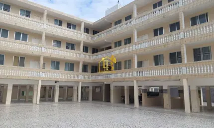 Apartamento com 1 quarto à venda na rua 7 de setembro, 100, vila atlântica, mongaguá, 46 m2 por r$ 180.000