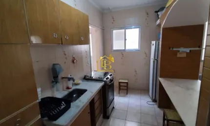 Apartamento com 1 quarto à venda na rua deputado laércio corte, 1006, vila caiçara, praia grande, 43 m2 por r$ 230.000