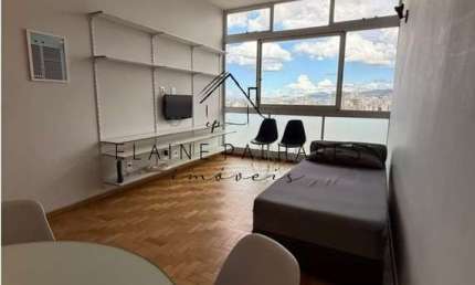 Apartamento com 1 quarto à venda na Rua dos Guajajaras, 1268, Lourdes, Belo Horizonte por R$ 430.000