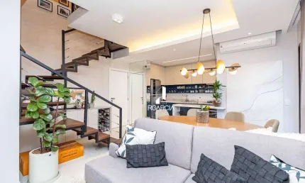 Apartamento Duplex com 2 dormitórios à venda, 78 m² por R$ 998.000,00 - Vila Izabel - Curitiba/PR