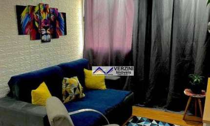 Apartamento com 2 dormitórios à venda, 46 m² por R$ 215.000,00 - Vila Galvão - Guarulhos/SP