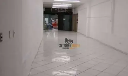 Loja para alugar, 312 m² por r$ 7.000,00/mês - centro - santos/sp