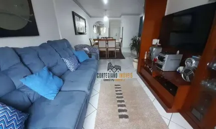 Campo grande, santos = 3 dormitórios/suíte/dep de empregada !