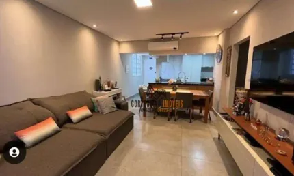 Apartamento com 2 quartos à venda na Avenida Presidente Wilson, José Menino, Santos