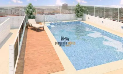 Apartamento garden com 2 dormitórios à venda, 100 m² por r$ 765.000 - embaré - santos/sp