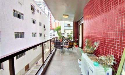 Apartamento com 3 quartos à venda na Avenida Doutor Bernardino de Campos, Pompéia, Santos