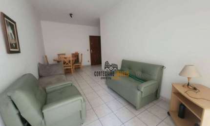 Apartamento com 1 dormitório para alugar, 55 m² por R$ 2.850,02/mês - Encruzilhada - Santos/SP
