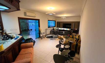 Linda Cobertura com 4 dormitórios à venda, 404 m² por R$ 1.600.000 - Ponta da Praia, Santos!