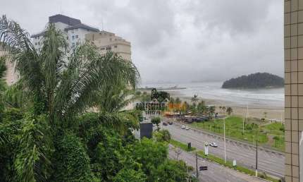 Flat frente ao mar à venda R$ 169.000 - Itararé - São Vicente/SP