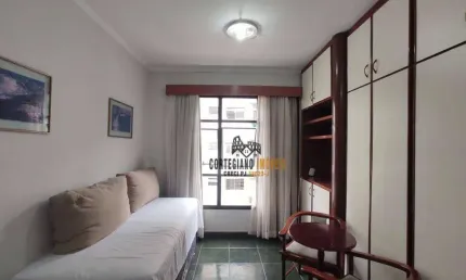 Flat com 1 dormitório à venda, 45 m² por R$ 169.000,00 - Itararé - São Vicente/SP