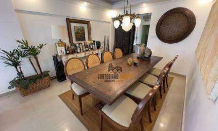 Apartamento com 3 dormitórios à venda, 156 m² por R$ 1.200.000,00 - Aparecida - Santos/SP