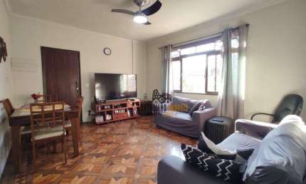 Apartamento com 2 dormitórios à venda, 85 m² por R$ 490.000,00 - Gonzaga - Santos/SP