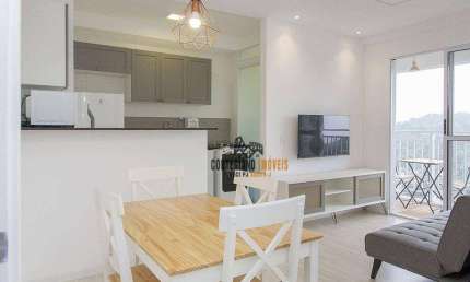 Apartamento com 2 dormitórios à venda, 54 m² por R$ 380.000,00 - Morro de Nova Cintra - Santos/SP